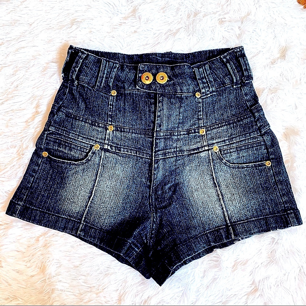 High waisted shorts